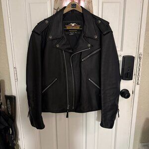 Harley Davidson Genuine Leather Jacket Size 2XL CA03402